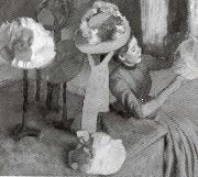 Edgar Degas The Millinery Shop Sweden oil painting artist